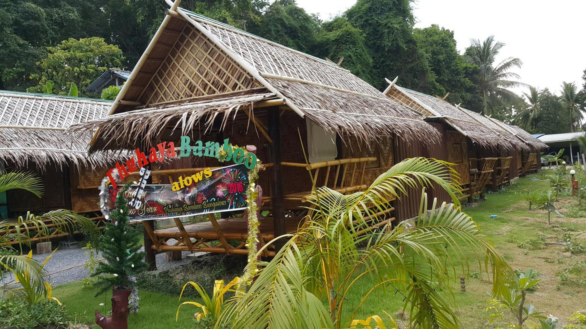 Phuhaya Bamboo Bungalows Koh Lanta Exterior foto